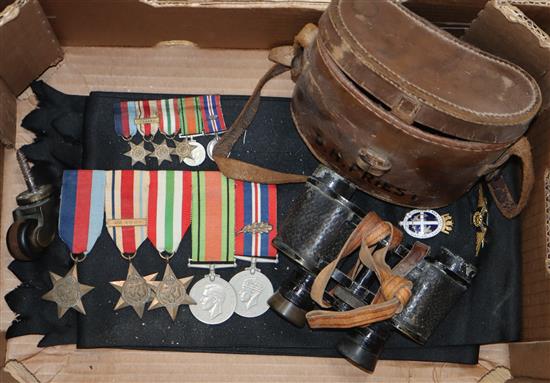 A WWII medal group to Chaplain Douglas Hamilton Priest